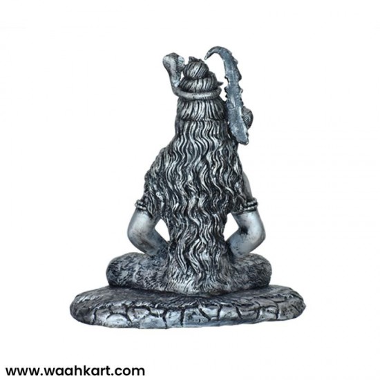 Lord Shiv Ji Silver Statue