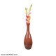 Sleek Flower Vase - Brown