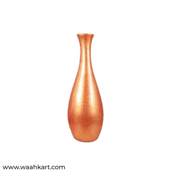 Sleek Flower Vase - Golden shade