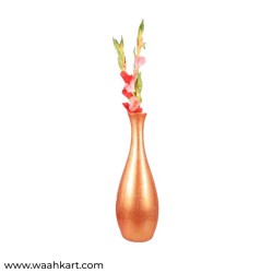Sleek Flower Vase - Golden shade
