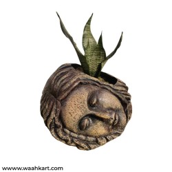 Sleeping Earthly Looking Lady Face Planter