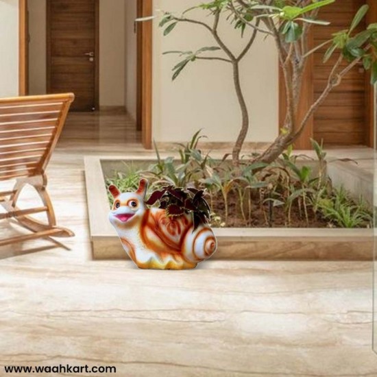 Snail Shaped Plant Pot