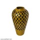 Spotted Single Golden Vase - Medium