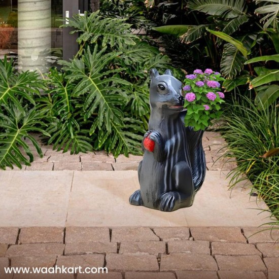 Squirrel Shape Plant Pot
