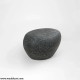 FRP Stone Look Black Stool