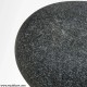 FRP Stone Look Black Stool