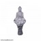 Stone Look Buddha Statue With Lotus Base- Fountain
