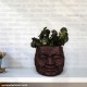 Stone Looked Face Planter