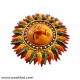 Sun Wall Hanging In Multicolor