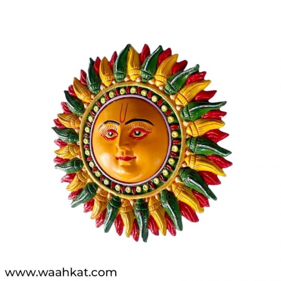 Sun Wall Hanging In Multicolor