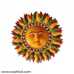 Sun Wall Hanging In Multicolor