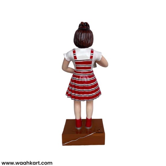 Tea Girl Statue