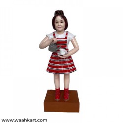 Tea Girl Statue