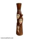 Three Lady Face Wooden Shade Vase