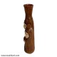 Three Lady Face Wooden Shade Vase