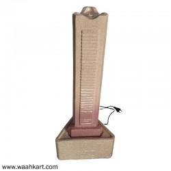 Three Sided Stone Look Corner Fountain