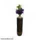 Traditional Indian Engrave Art Metallic Vase