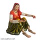 Traditional Rajasthani Lady Table (Without Glass)
