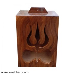 Trishul Damru - Wooden Lantern