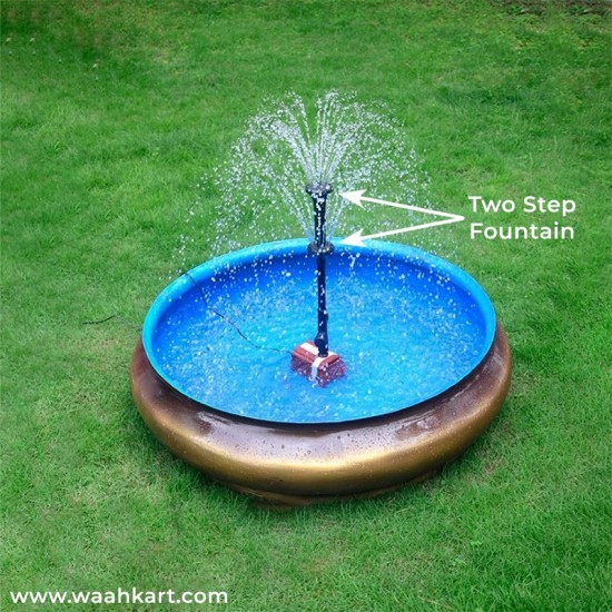Tub With Fountain - In Golden Shade