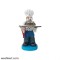 Waiter Statue With Chocolate Cake