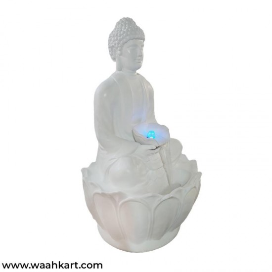 White Buddha Fountain