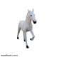 Royal Looking White Horse Statue