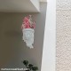 White Lady Face Wall Decor Planter