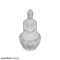 White Meditating Buddha Statue On Lotus