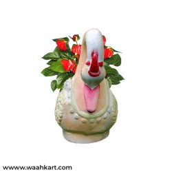 White Swan Planter