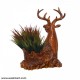 Wooden Color Deer Showpiece