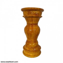 Wooden Look Fiber Stand