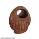 Wooden Look Small Flower Basket
