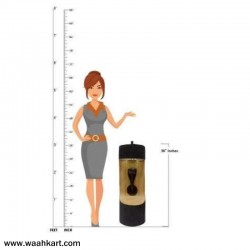 Wooden Look Snake Face Stand With Music and Light 