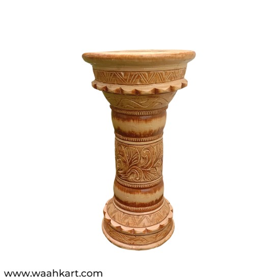 Wooden Shade Cream Stool