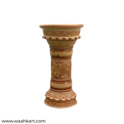 Wooden Shade Cream Stool