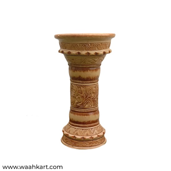 Wooden Shade Cream Stool