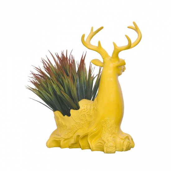 Yellow Deer Showpiece