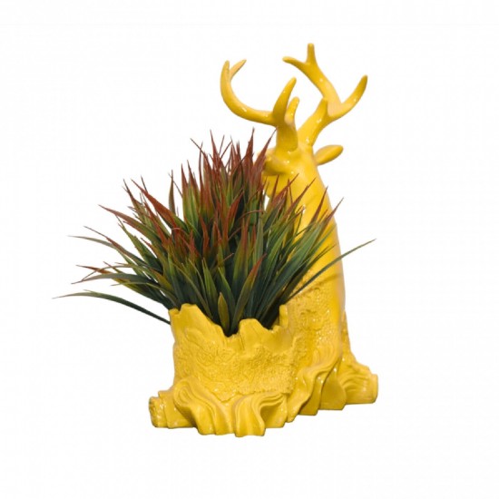 Yellow Deer Showpiece