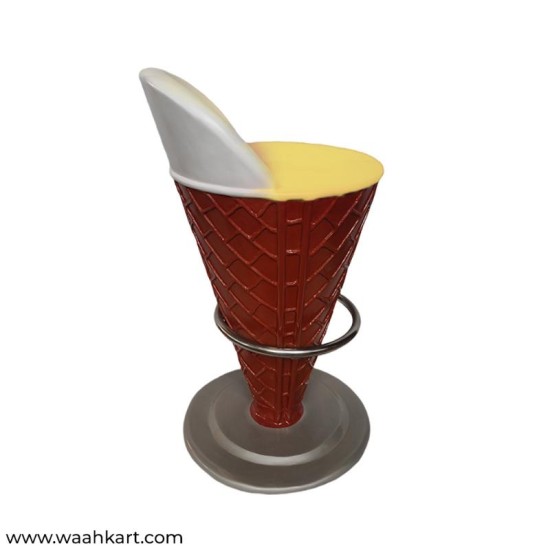 Yellow Ice Cream Chair