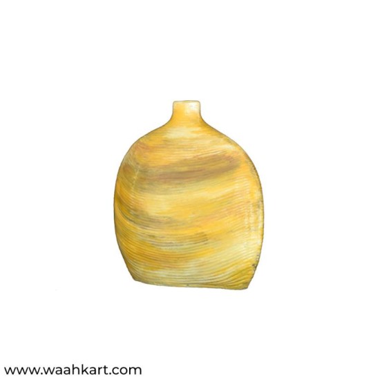 Yellow Sleek Vase