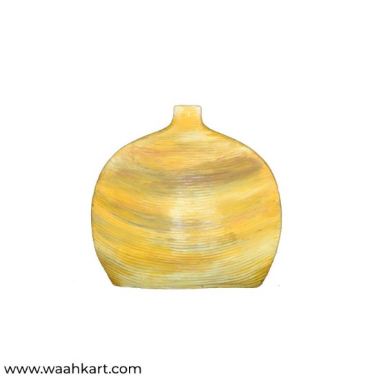 Yellow Sleek Vase