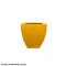 Yellow Square Shape Plant Pot
