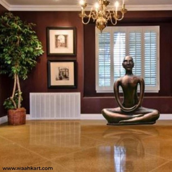 Yoga Statue In Meditating Position