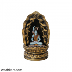 Attractive Bholenath Statue With Waterfall And L E D Light