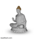 Gautam Buddha Sitting Pose White