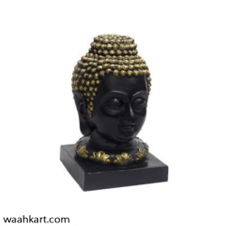 Golden And Black Buddha Showpiece