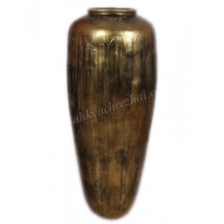 Big Size Vase in Golden Metallic Colour