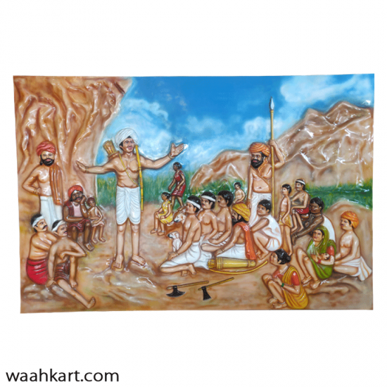 Buy Online FRP Birsa Munda Mural l Online Products in India 