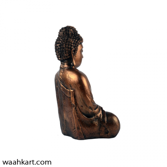 Brass Shade Gautam Buddha Mini Showpiece